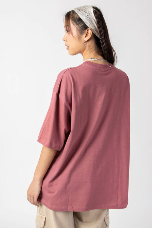 Burgundy Calvin T-Shirt