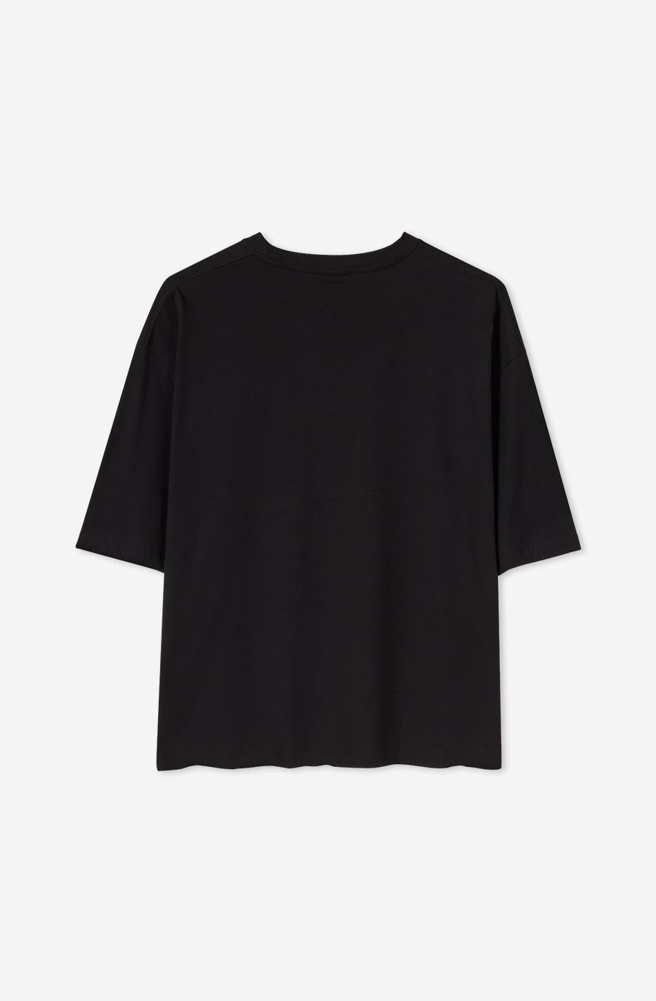 T-shirt Calvin Cropped Black