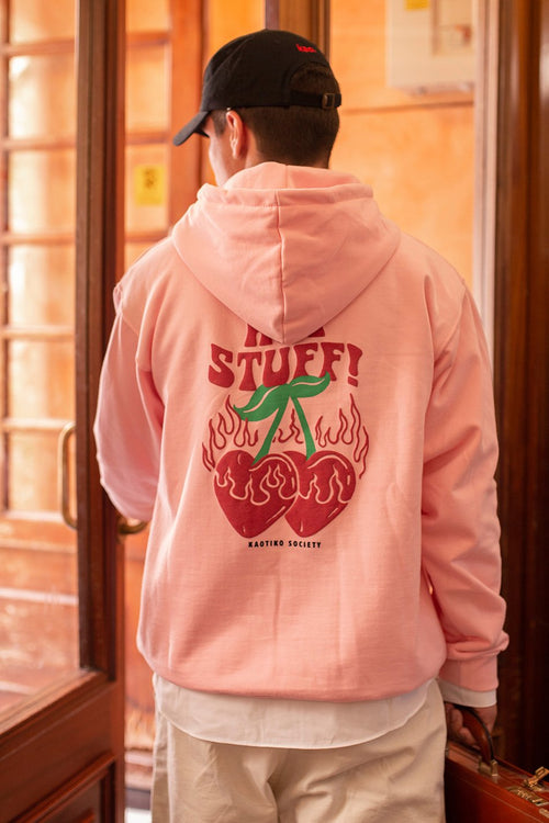Hot Stuff Sweatshirt Flamingo Rosa