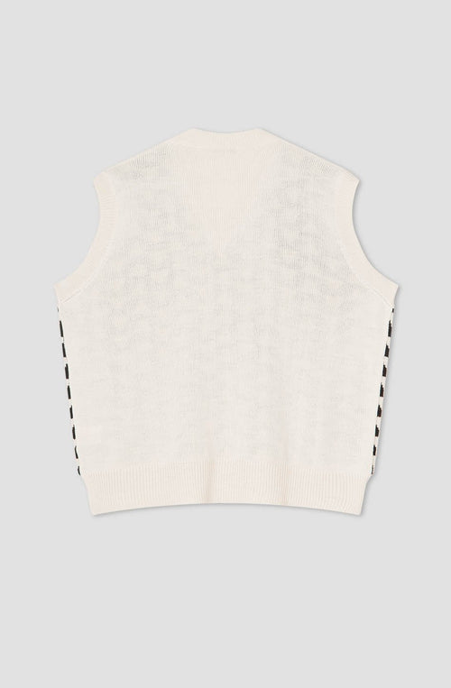 VEST VERMONT IVORY/BLACK