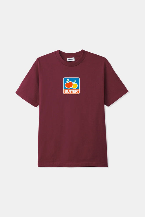 T-Shirt Butter Goods Grove Burgundy