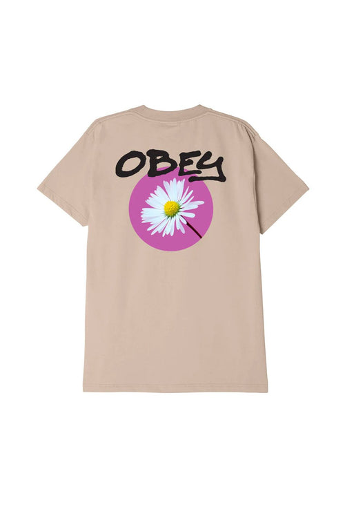 Sand Obey Daisy Spray T-shirt