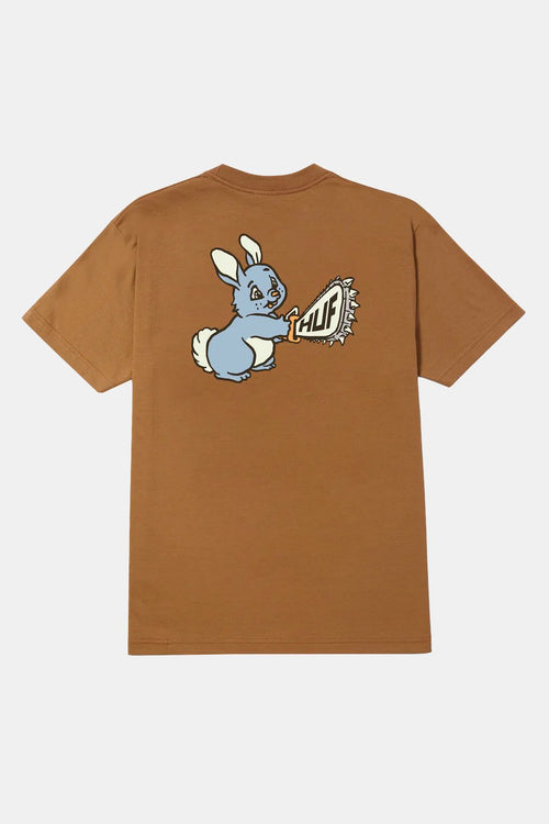 Huf Bad Hare Day T-Shirt in Kamelbraun