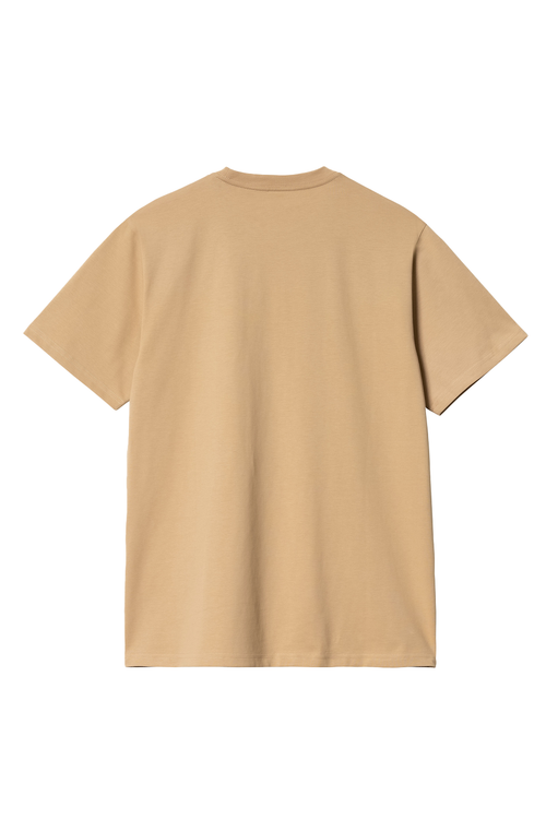 Tee-shirt Carhartt WIP Pocket Dusty Brown