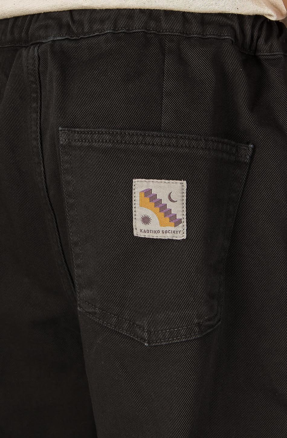 Pantalon Casual Denim Black