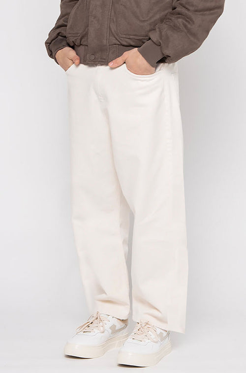 Pantalon Casual Denim Natural