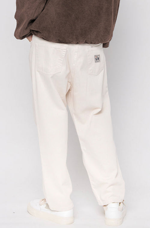 Natural Casual Denim Trousers