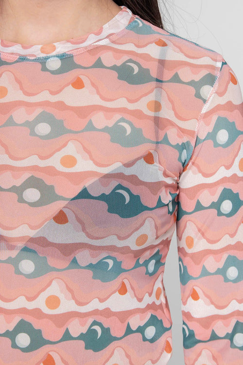 Tüll-Shirt Jasper Pink