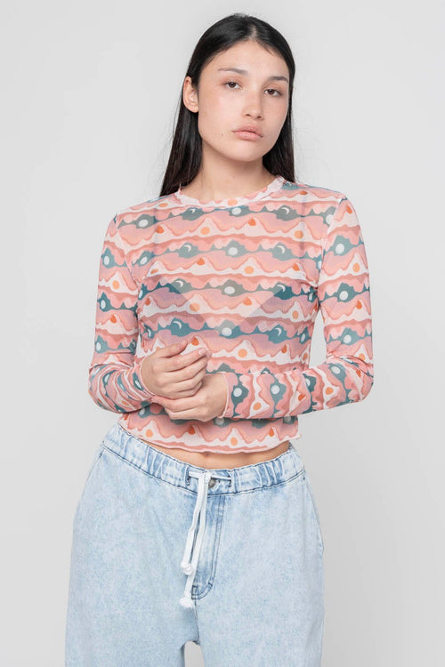 Tüll-Shirt Jasper Pink