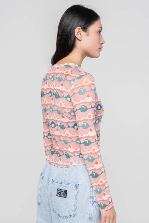 Tüll-Shirt Jasper Pink