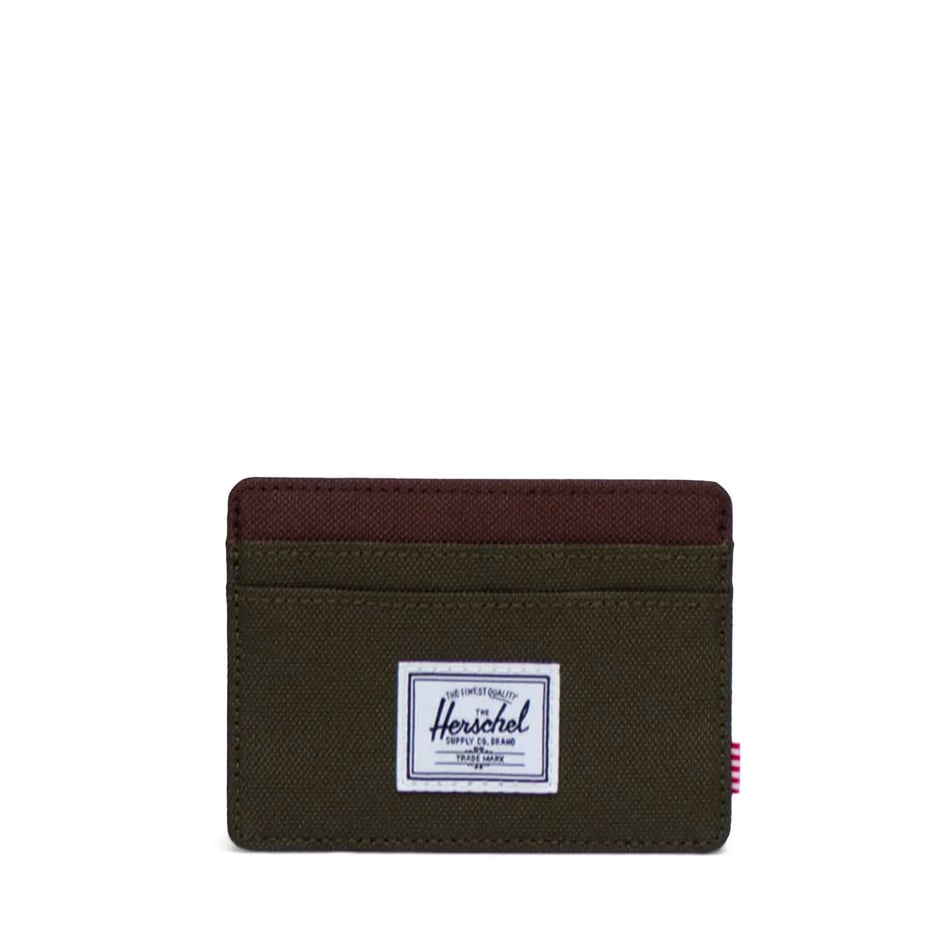 Porte-cartes Herschel Charlie Ivy Green / Chicory Coffee