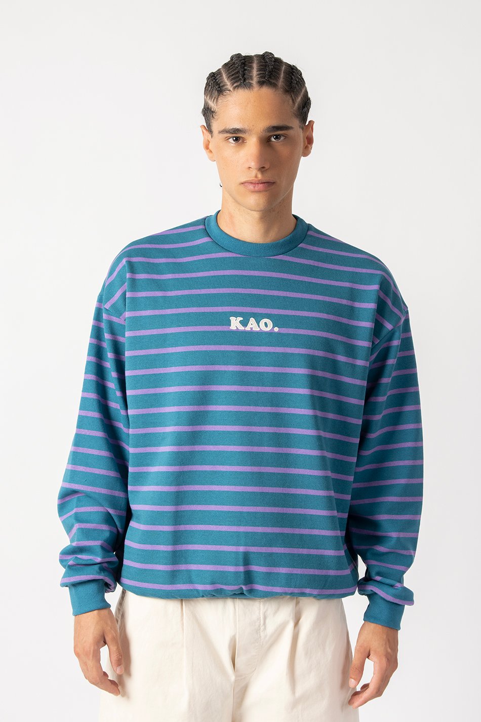 Stripes Kao Sweatshirt Spuce
