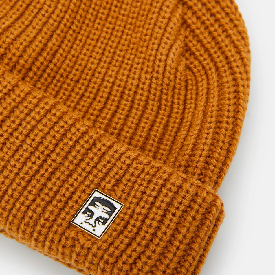 Obey Micro Beanie in Lachsrosa