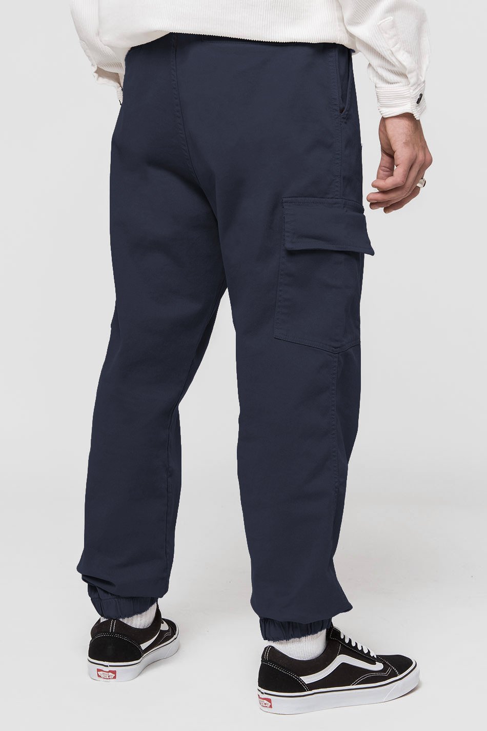 Navy Cuba Cargo Trousers