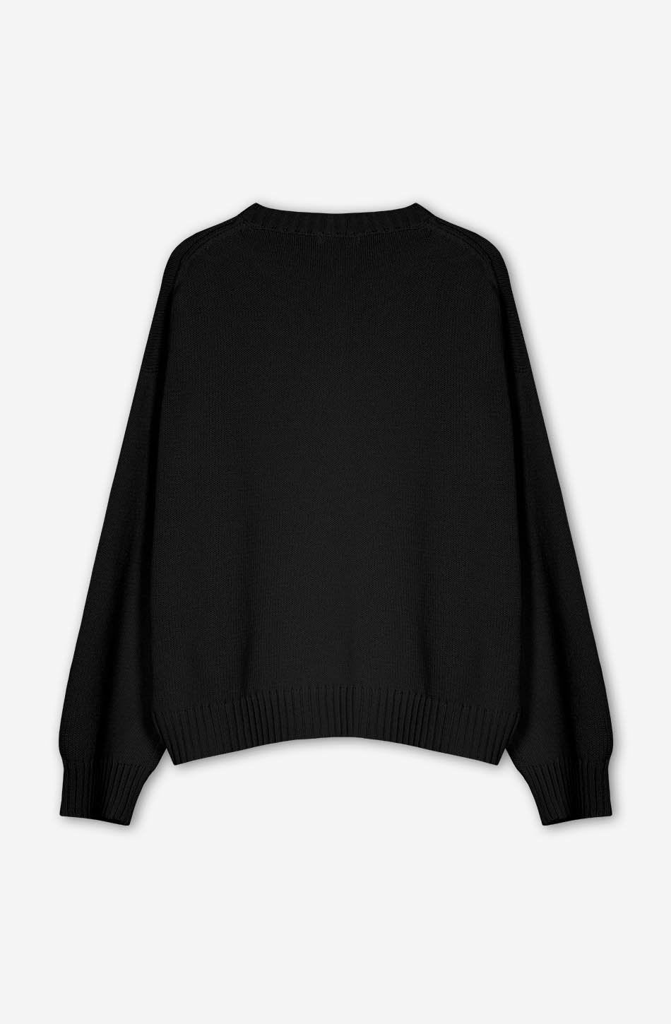 Black Broken Heart Jumper