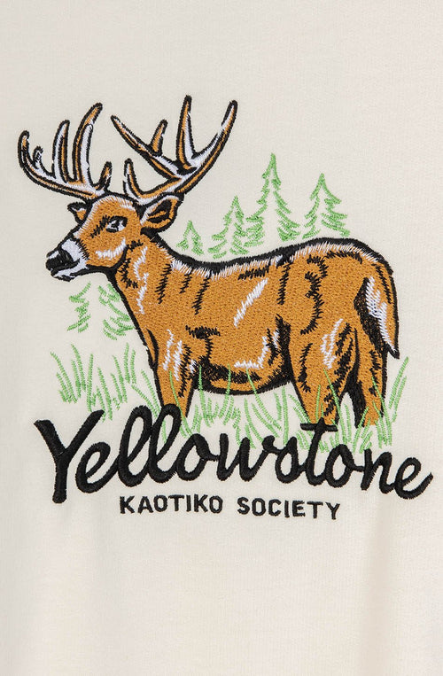 Sweat-shirt Yellowstone Ivory