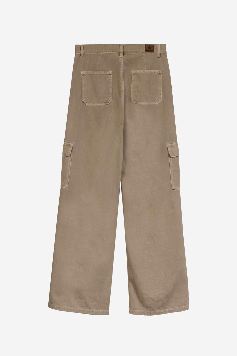 Pantalón Cargo Wide Leg Ivory