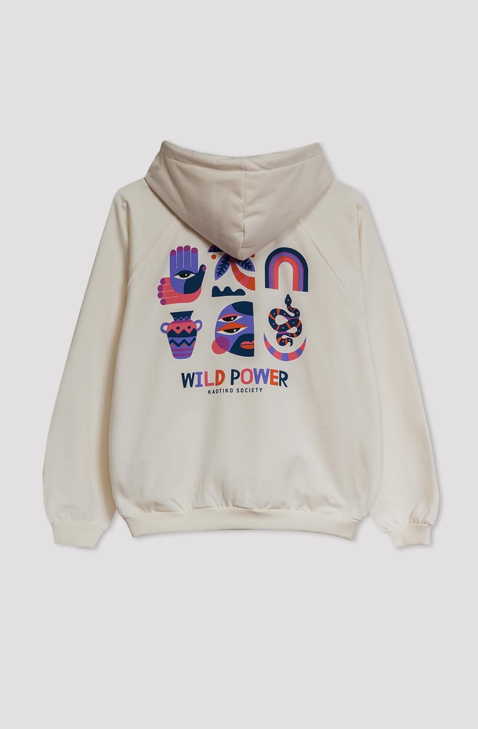 Sweat-shirt Wild Power Ivory