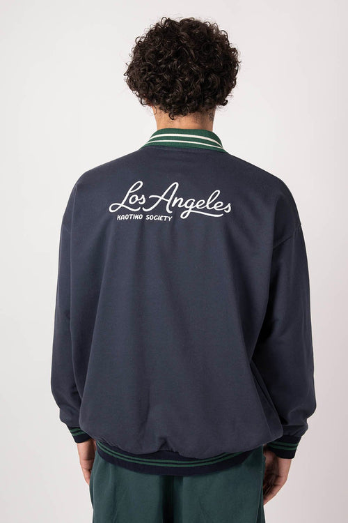 Sweat-shirt Los Angeles Navy/ Green