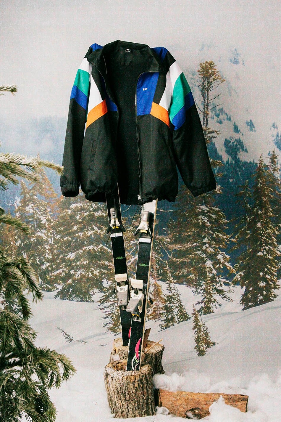 Veste Retro Ski Black