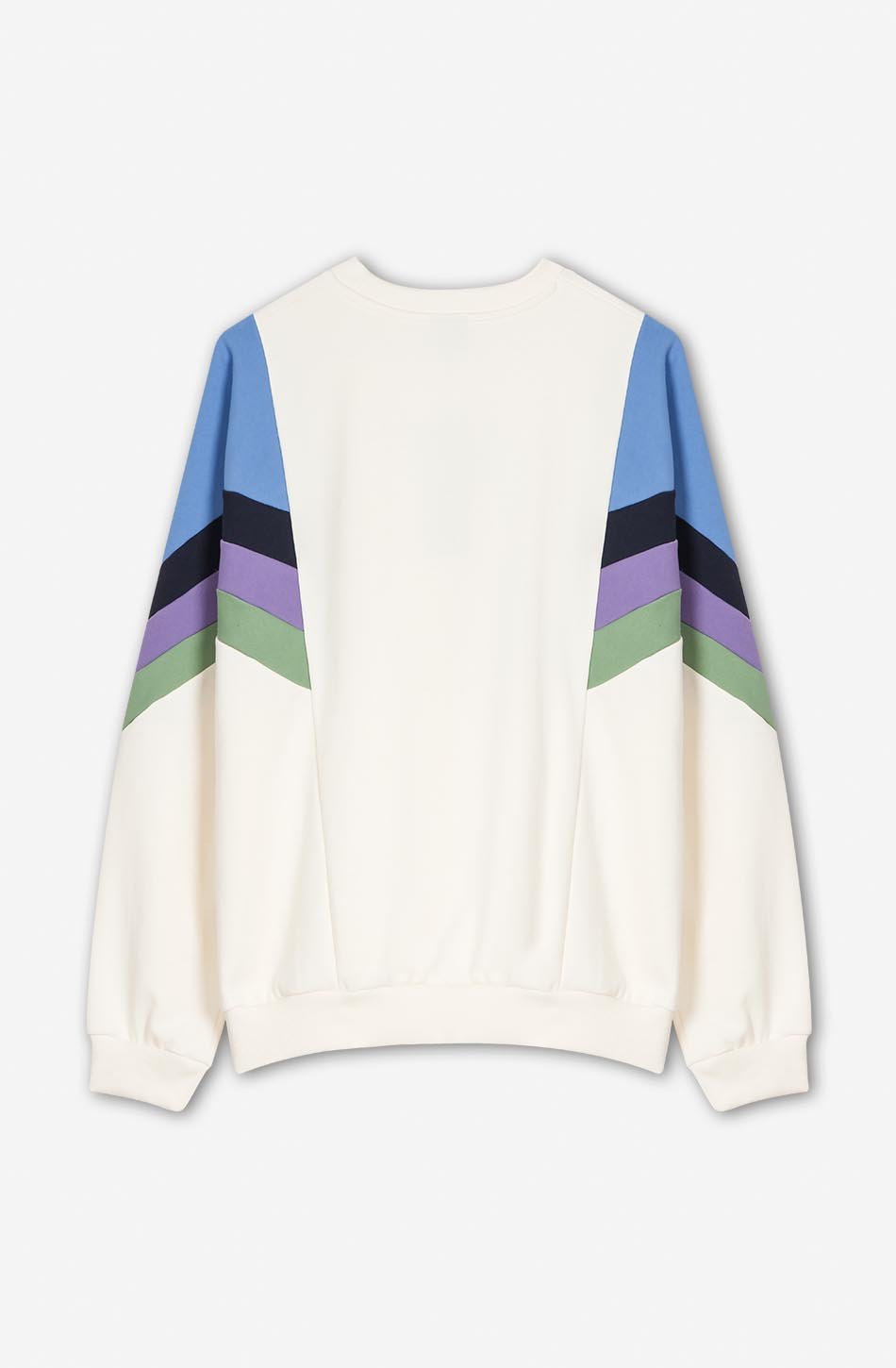 Sweat-shirt Seattle Ivory/ Blue Ink / Grape / Bosco