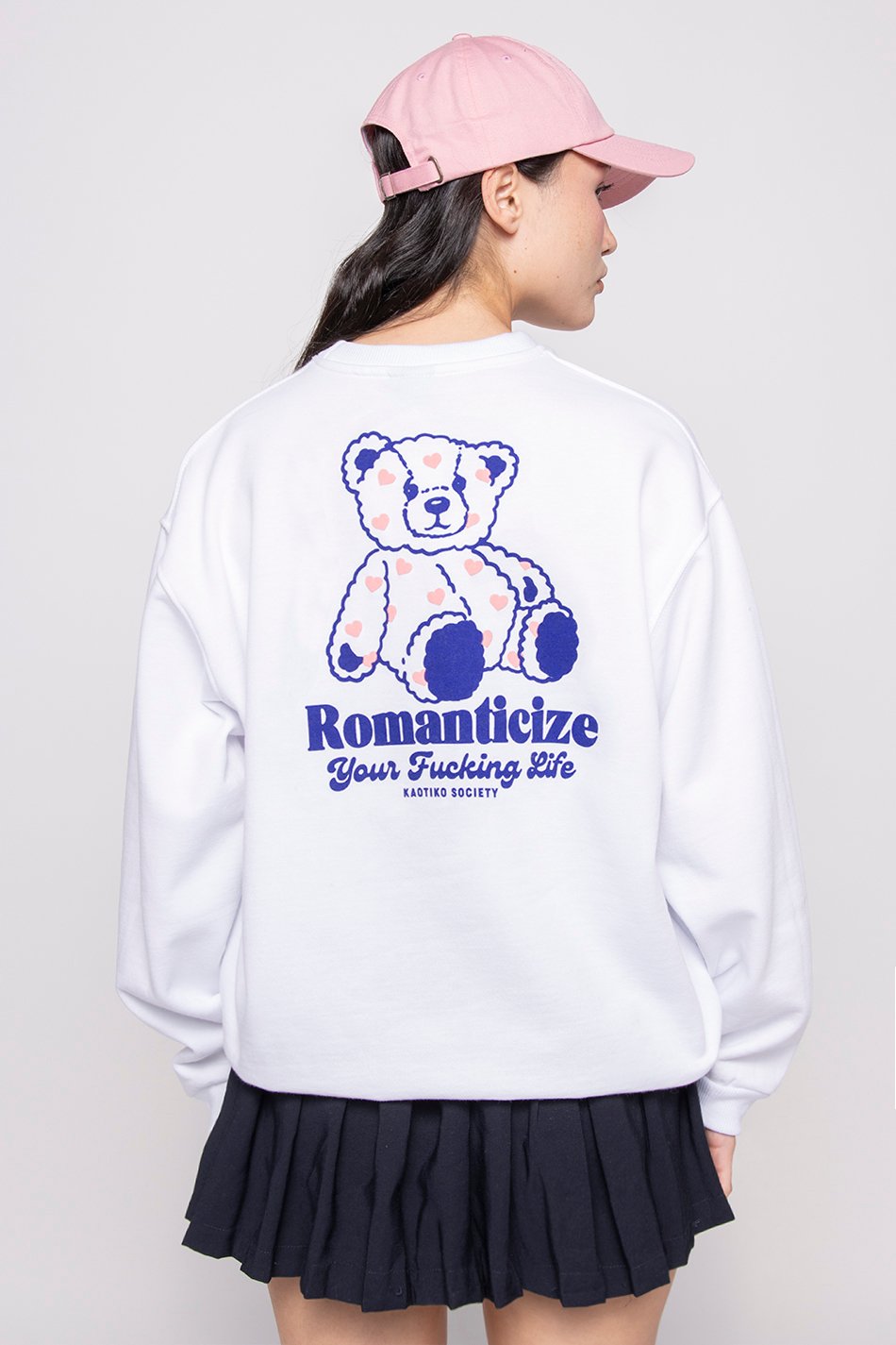 Sudadera Loving Bear White