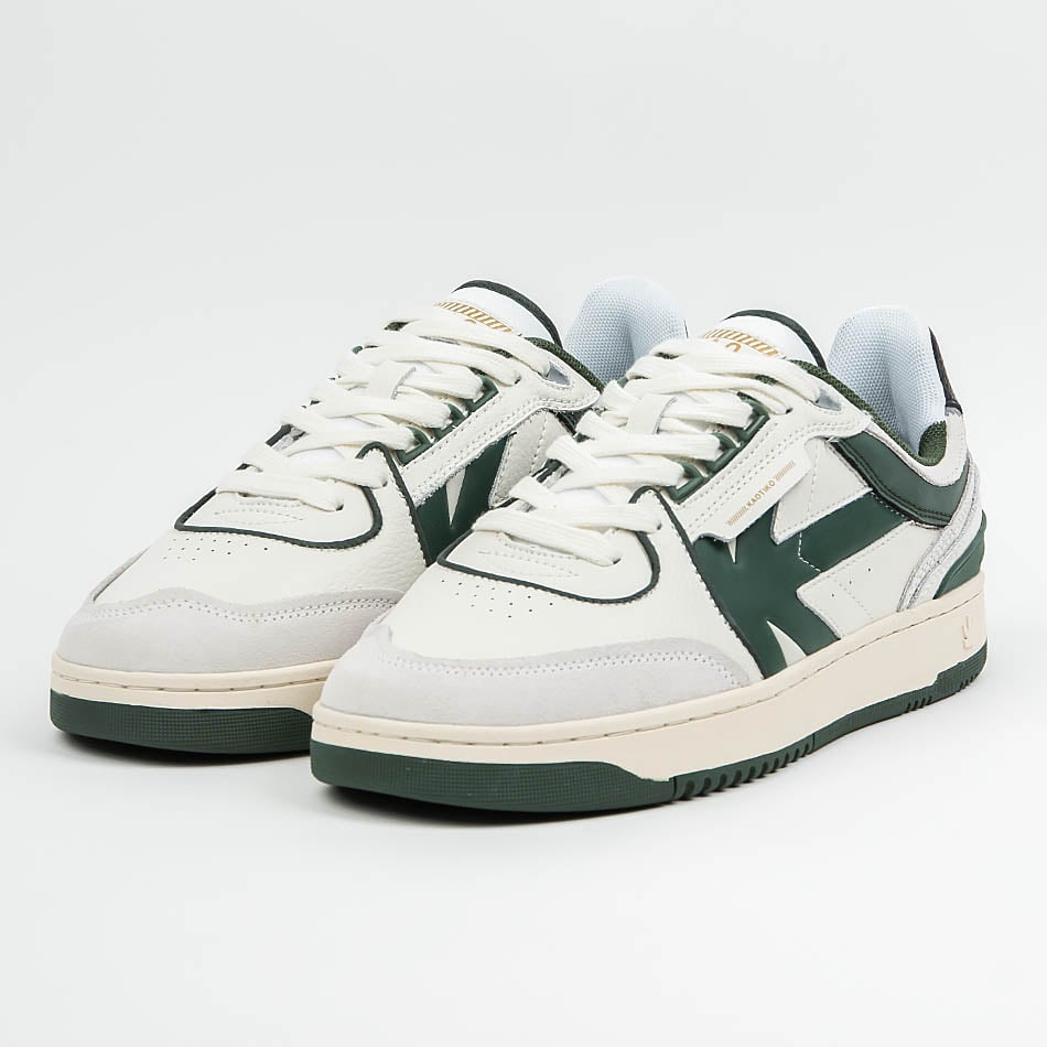 Kaotiko Boston Piping Off White / Grass Green Sneakers