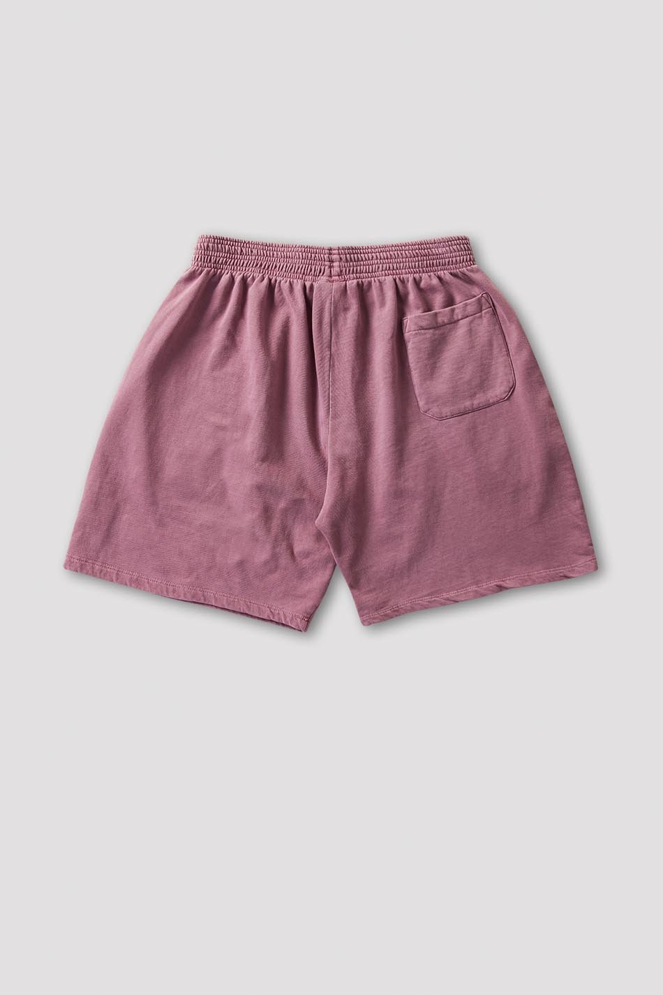 Burgundy Daylen Washed Bermuda Shorts