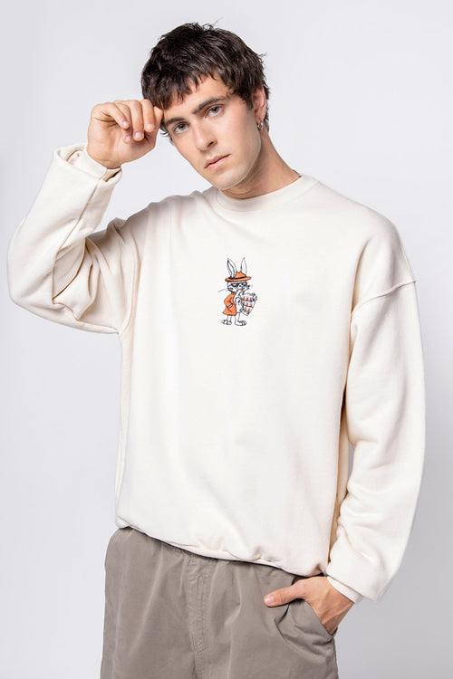 Sweat-shirt Rabbit Bone