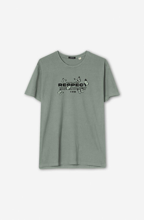 Tee-shirt Washed Respect Army