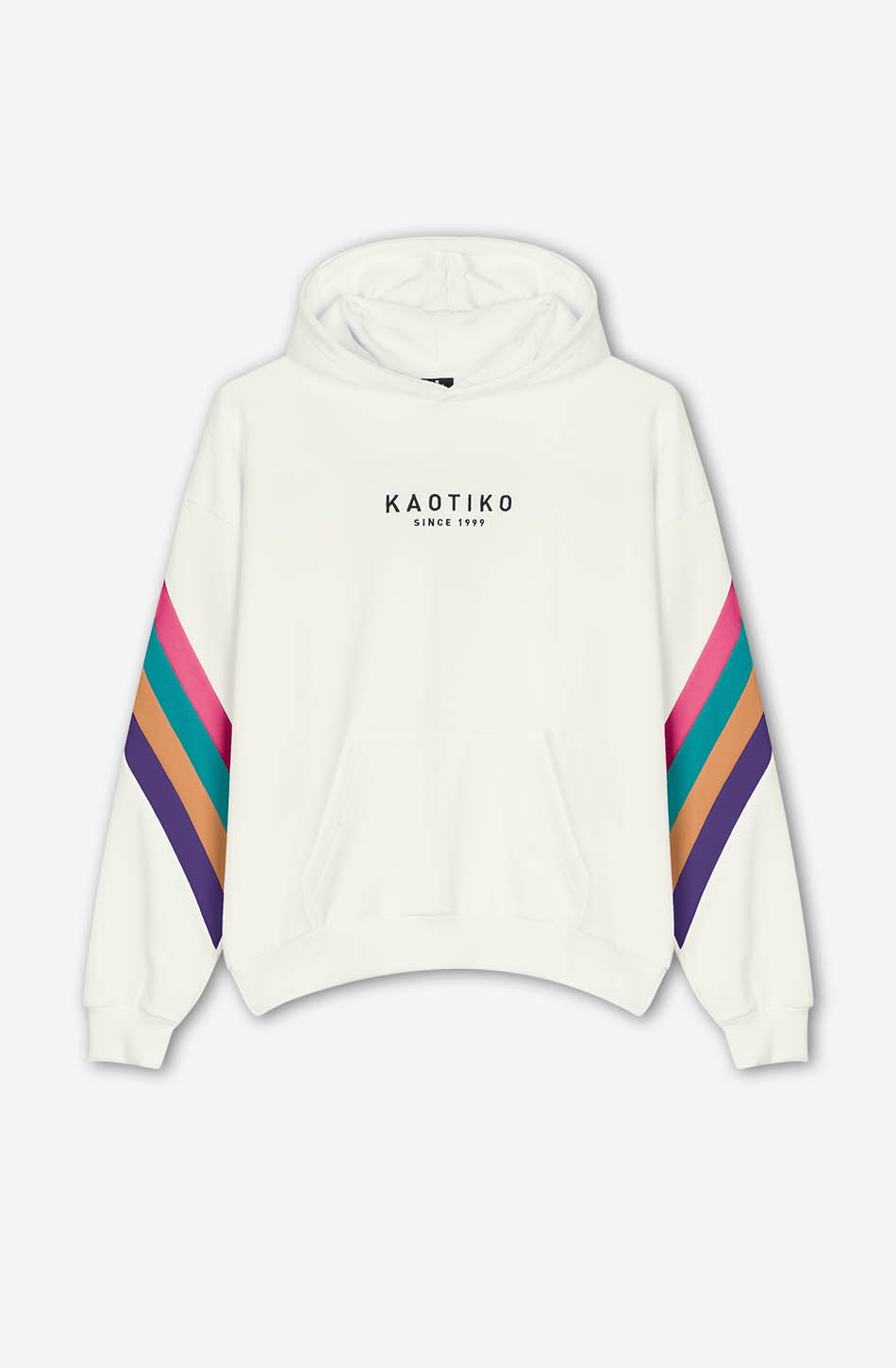 Ivory/ Fuchsia/ Emerald Walker Sweatshirt