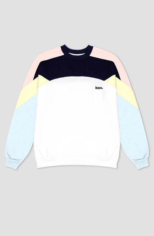 Sweat Elina White/Pink Phanter/ Navy