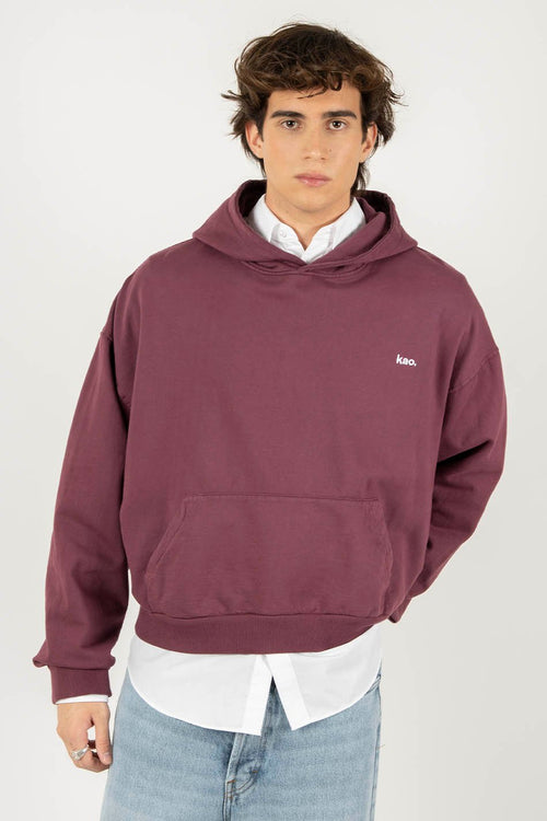 Sudadera Washed Fabien Cherry