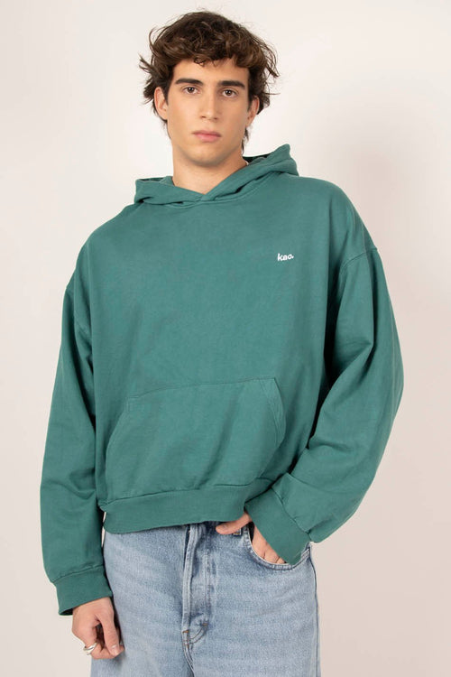 Sudadera Washed Fabien Jade