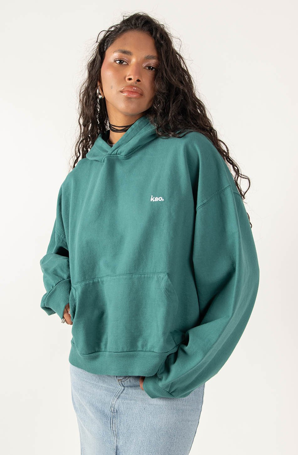 Sudadera Washed Fabien Jade