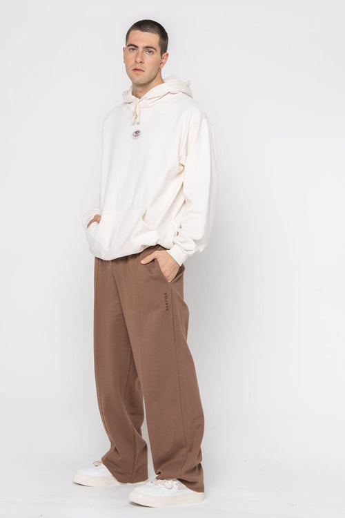 Wide Leg Tracksuit Pants Brown