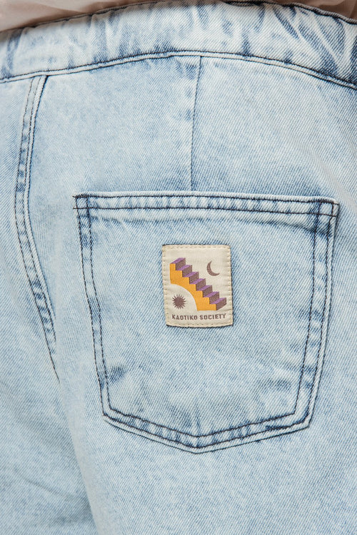 Casual Hose Denim Acid