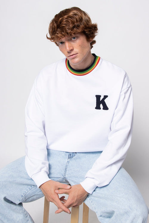 White Harding Sweatshirt