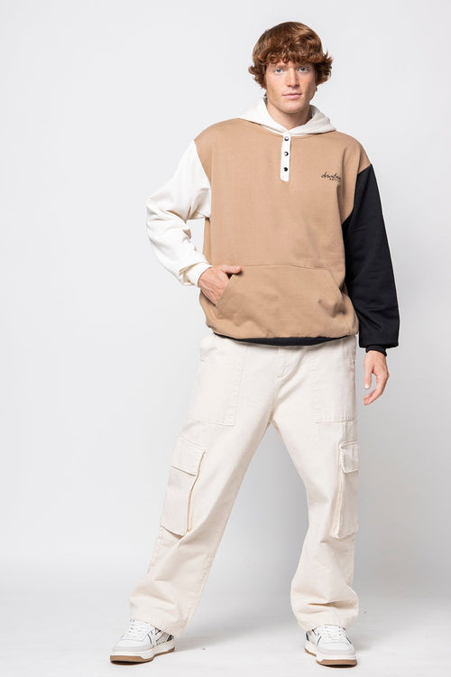 Kael Black/Sand Sweatshirt