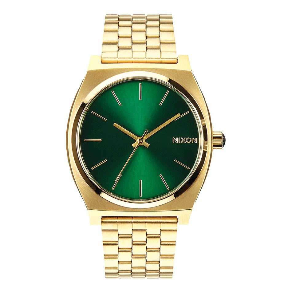 Armbanduhr Nixon Time Teller Gold/Grün
