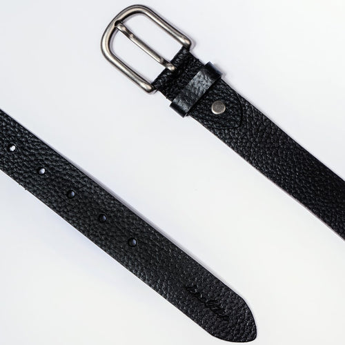 Cinturón Leather Black-100